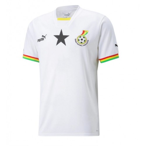 Maillot de foot Ghana Domicile Monde 2022 Manches Courte